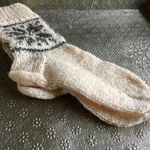 Handknitted Artisan Wool Socks Denmark Unisex